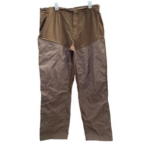 Two-Tone Block Brush Guard Duck Hunting Khaki Game-hide Outdoor Field Pants